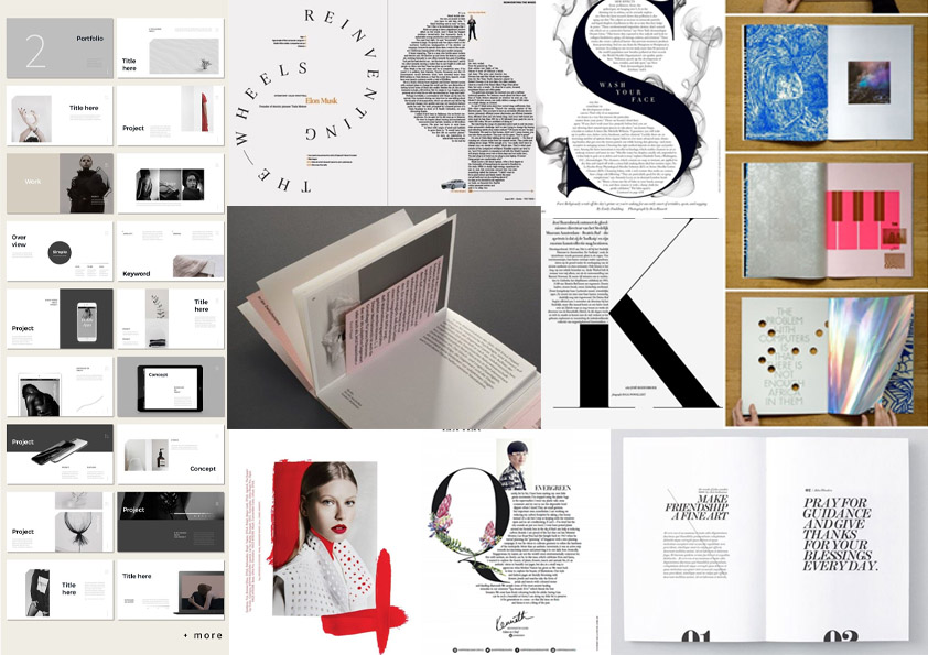 booklet moodboard